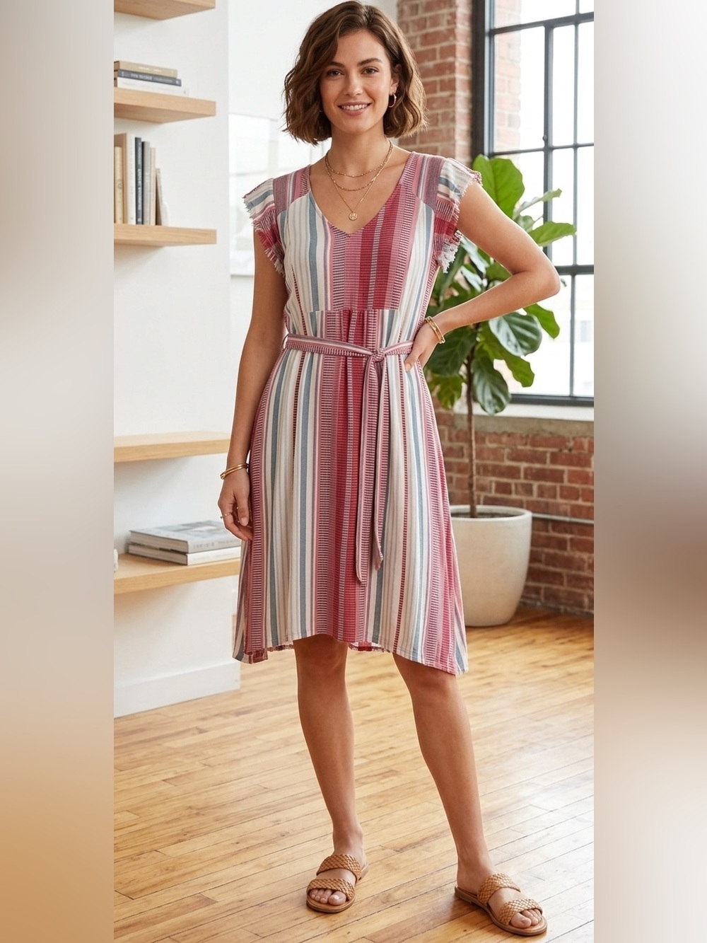 True Craft Boho Dress sz XS